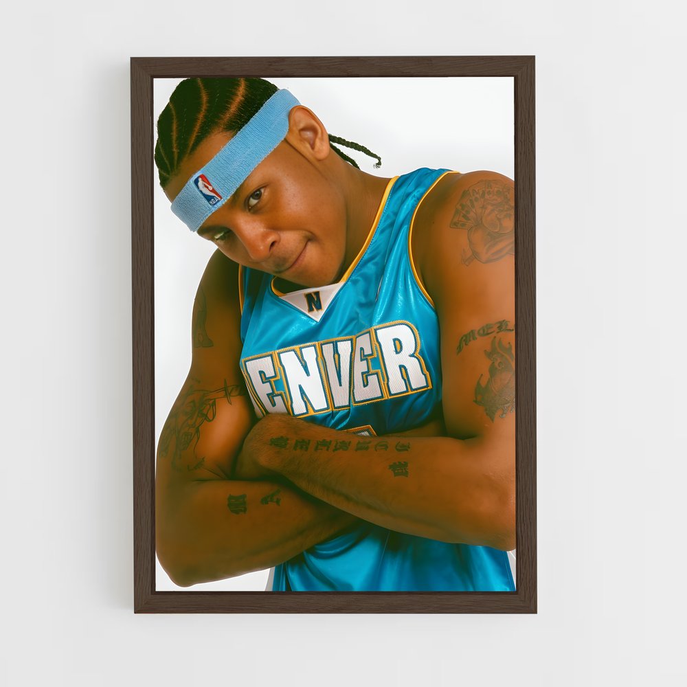 Poster Carmelo de anthony – affiche Basketball (vue 5)